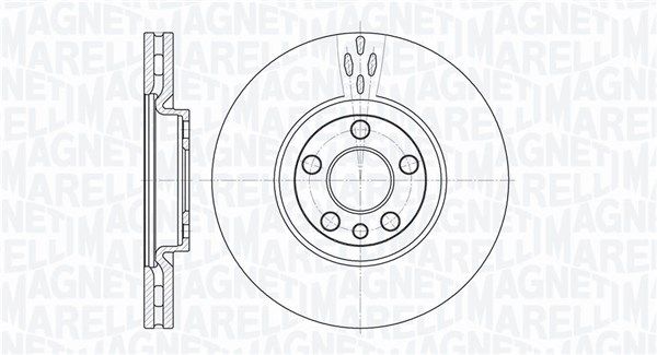 MAGNETI MARELLI Bremžu diski 361302040200